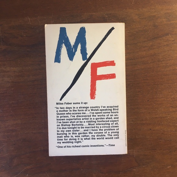 Anthony Burgess “M/F” - Picture 4 of 4